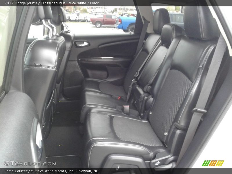 Vice White / Black 2017 Dodge Journey Crossroad Plus