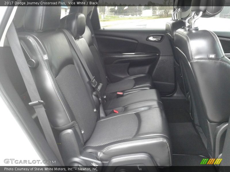 Vice White / Black 2017 Dodge Journey Crossroad Plus