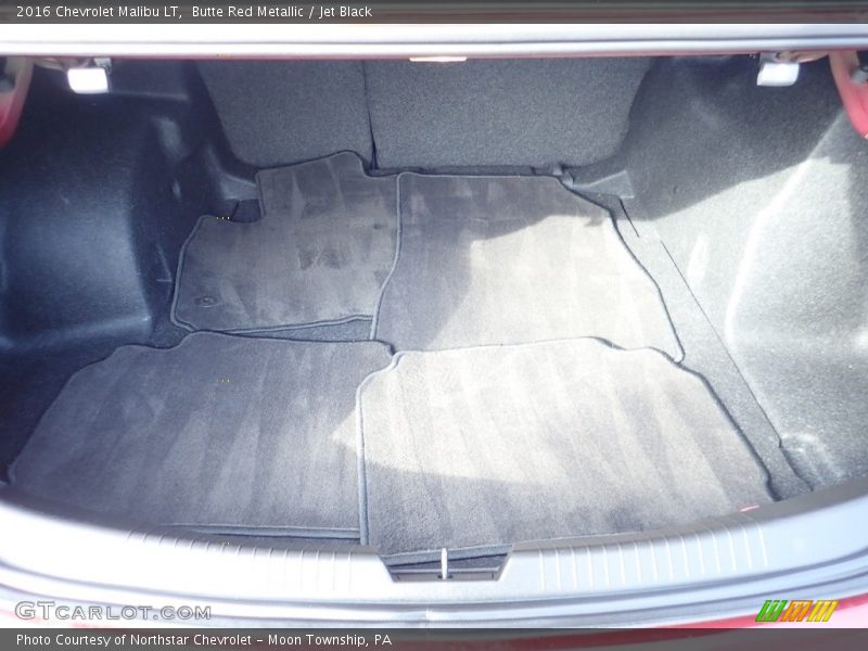 Butte Red Metallic / Jet Black 2016 Chevrolet Malibu LT