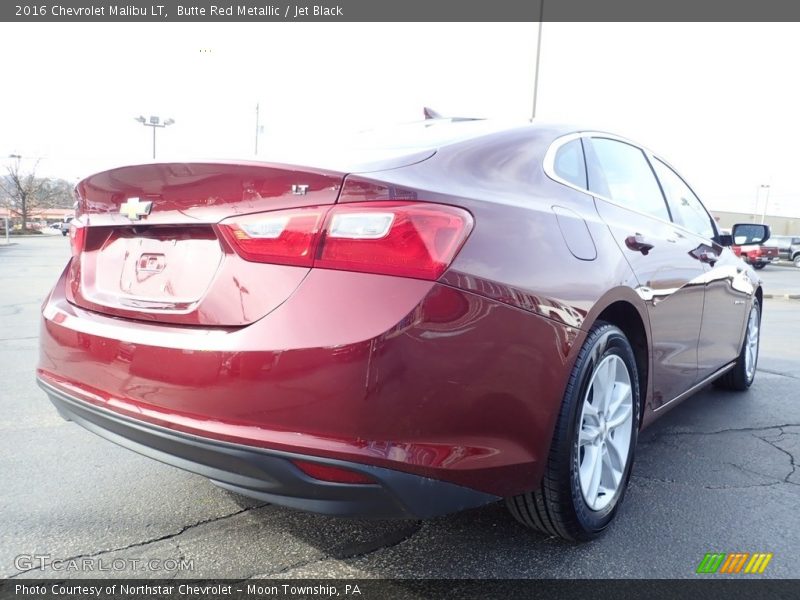 Butte Red Metallic / Jet Black 2016 Chevrolet Malibu LT