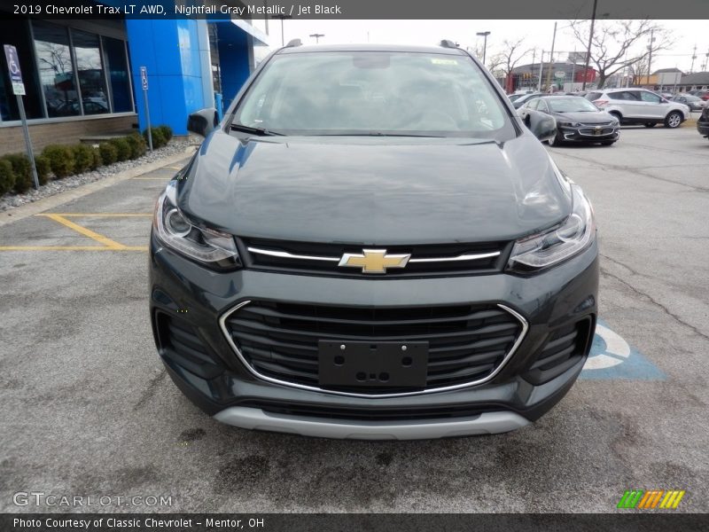 Nightfall Gray Metallic / Jet Black 2019 Chevrolet Trax LT AWD