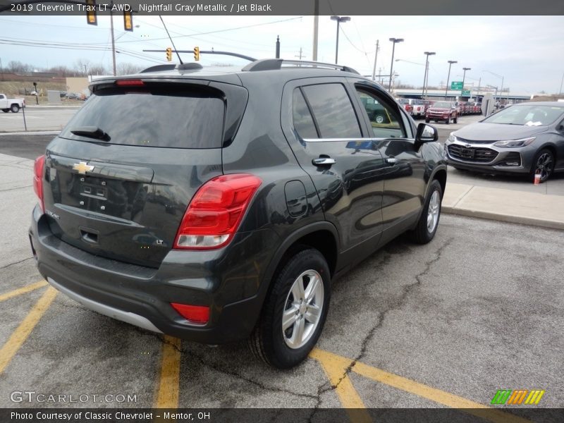 Nightfall Gray Metallic / Jet Black 2019 Chevrolet Trax LT AWD
