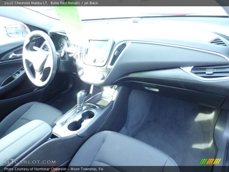 Butte Red Metallic / Jet Black 2016 Chevrolet Malibu LT