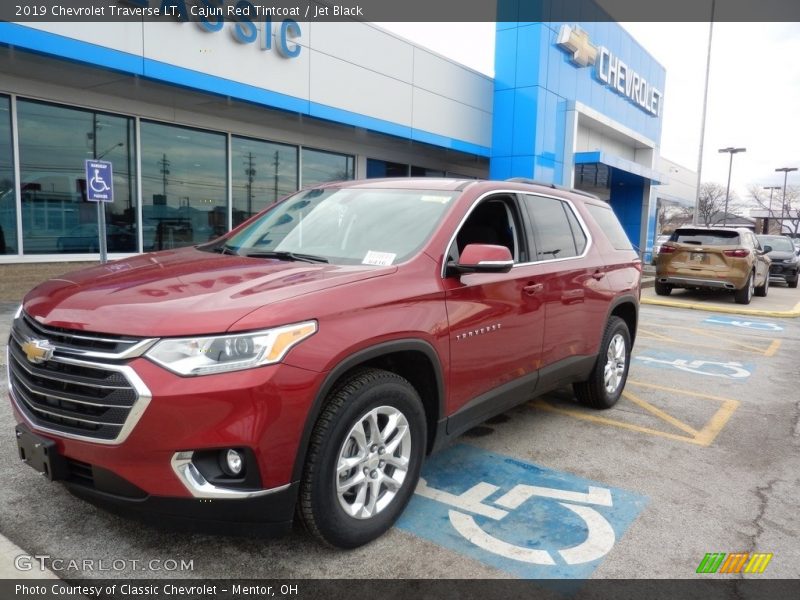 Cajun Red Tintcoat / Jet Black 2019 Chevrolet Traverse LT