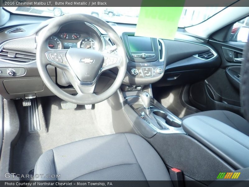 Butte Red Metallic / Jet Black 2016 Chevrolet Malibu LT