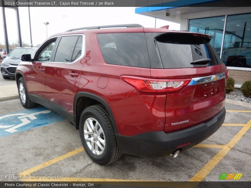 Cajun Red Tintcoat / Jet Black 2019 Chevrolet Traverse LT