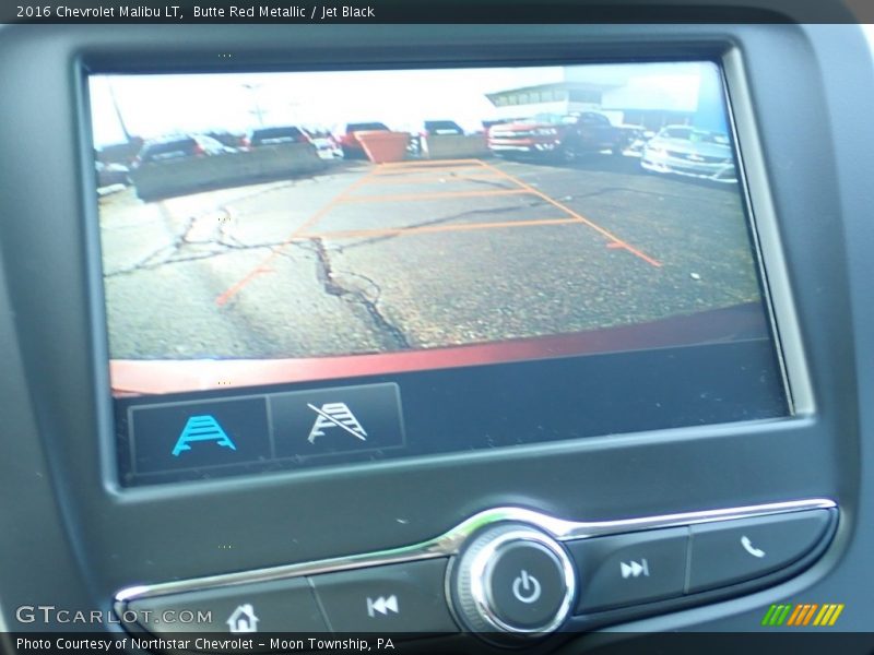 Butte Red Metallic / Jet Black 2016 Chevrolet Malibu LT