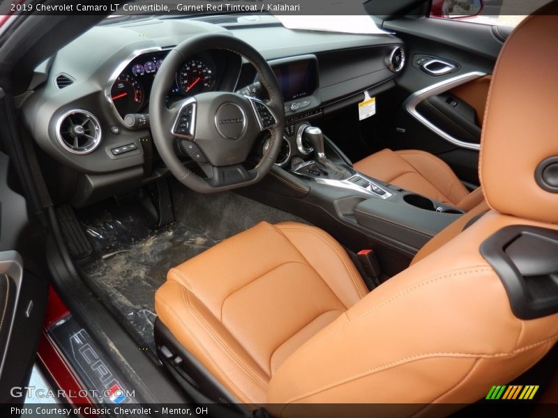 Garnet Red Tintcoat / Kalahari 2019 Chevrolet Camaro LT Convertible
