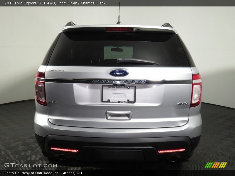 Ingot Silver / Charcoal Black 2015 Ford Explorer XLT 4WD