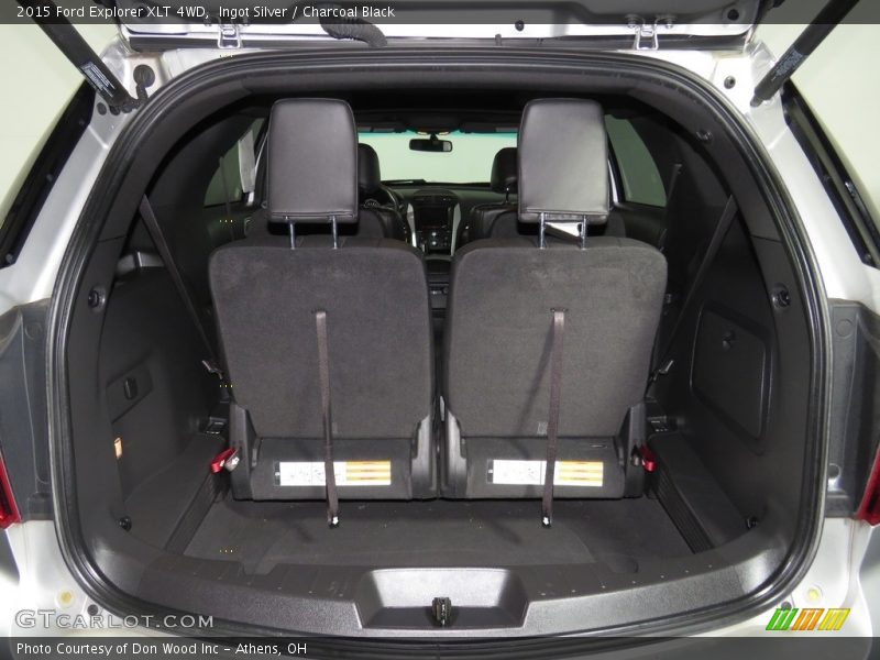 Ingot Silver / Charcoal Black 2015 Ford Explorer XLT 4WD