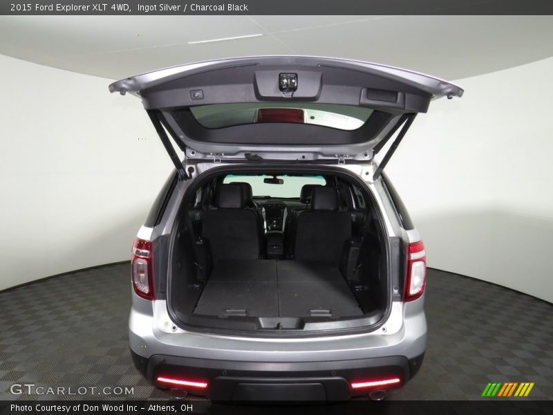 Ingot Silver / Charcoal Black 2015 Ford Explorer XLT 4WD