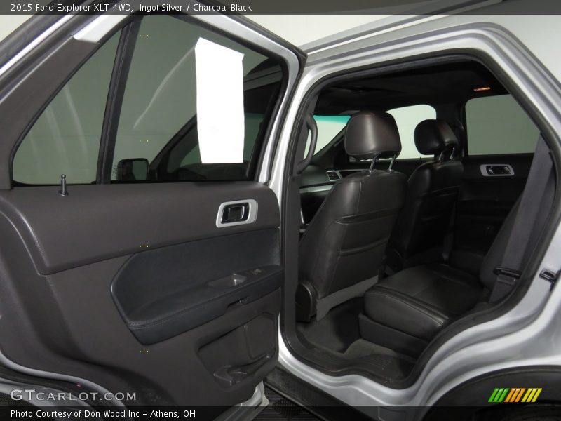 Ingot Silver / Charcoal Black 2015 Ford Explorer XLT 4WD