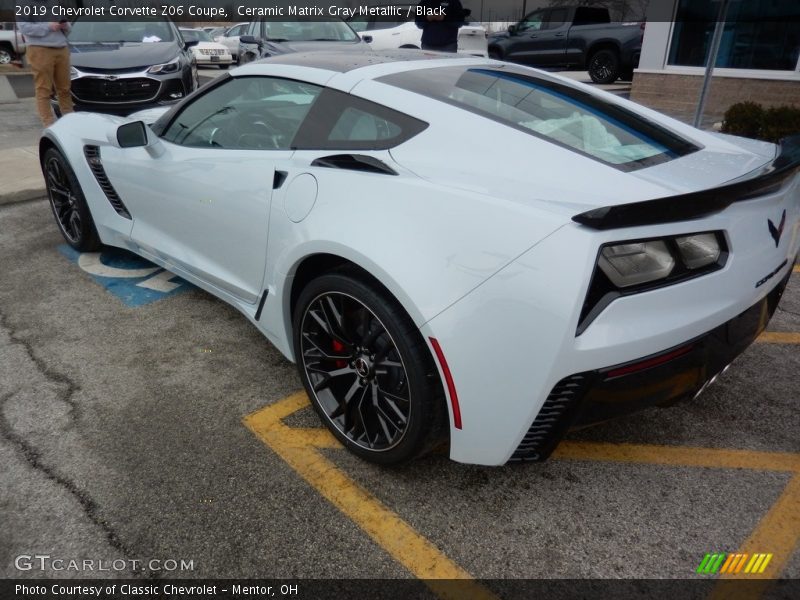 Ceramic Matrix Gray Metallic / Black 2019 Chevrolet Corvette Z06 Coupe