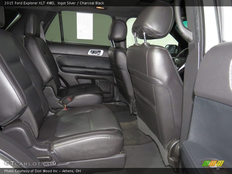 Ingot Silver / Charcoal Black 2015 Ford Explorer XLT 4WD