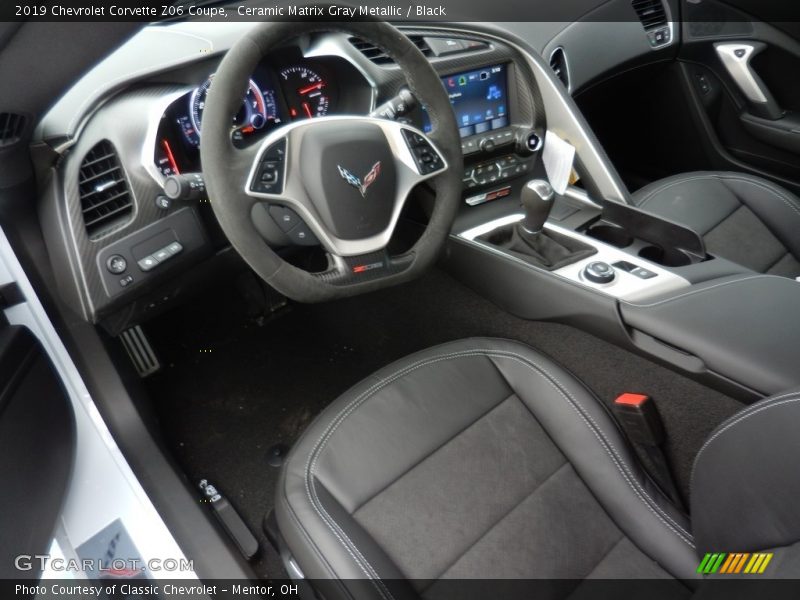  2019 Corvette Z06 Coupe Black Interior