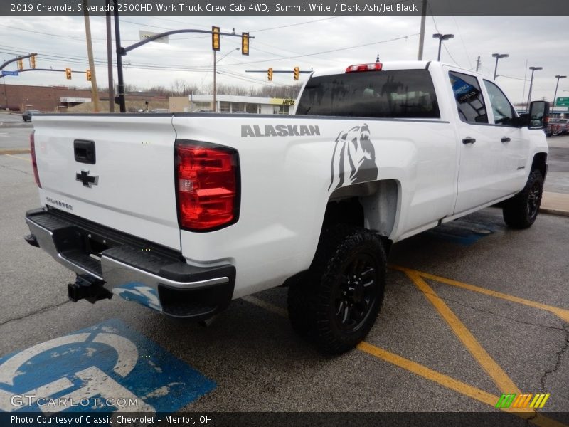 Summit White / Dark Ash/Jet Black 2019 Chevrolet Silverado 2500HD Work Truck Crew Cab 4WD