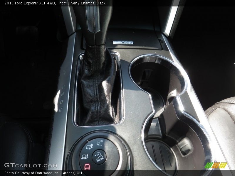 Ingot Silver / Charcoal Black 2015 Ford Explorer XLT 4WD