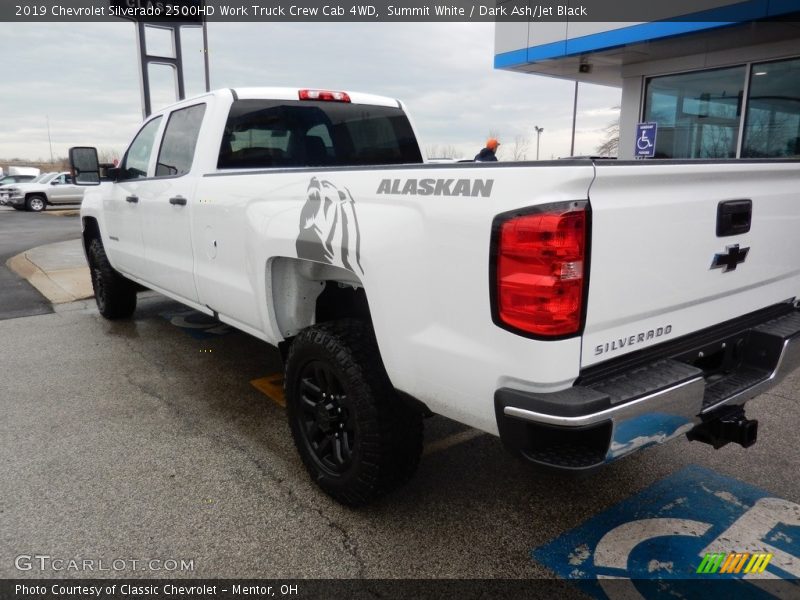 Summit White / Dark Ash/Jet Black 2019 Chevrolet Silverado 2500HD Work Truck Crew Cab 4WD