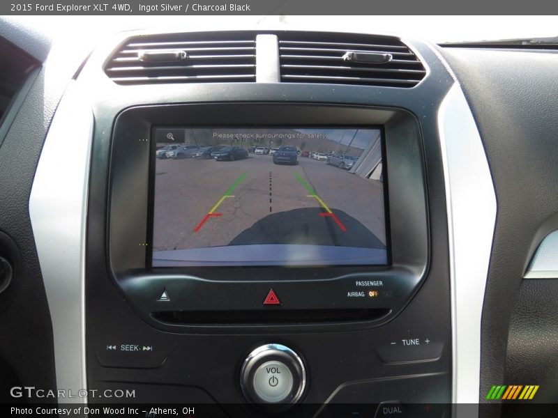 Ingot Silver / Charcoal Black 2015 Ford Explorer XLT 4WD
