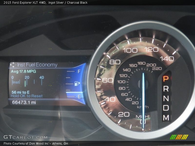 Ingot Silver / Charcoal Black 2015 Ford Explorer XLT 4WD