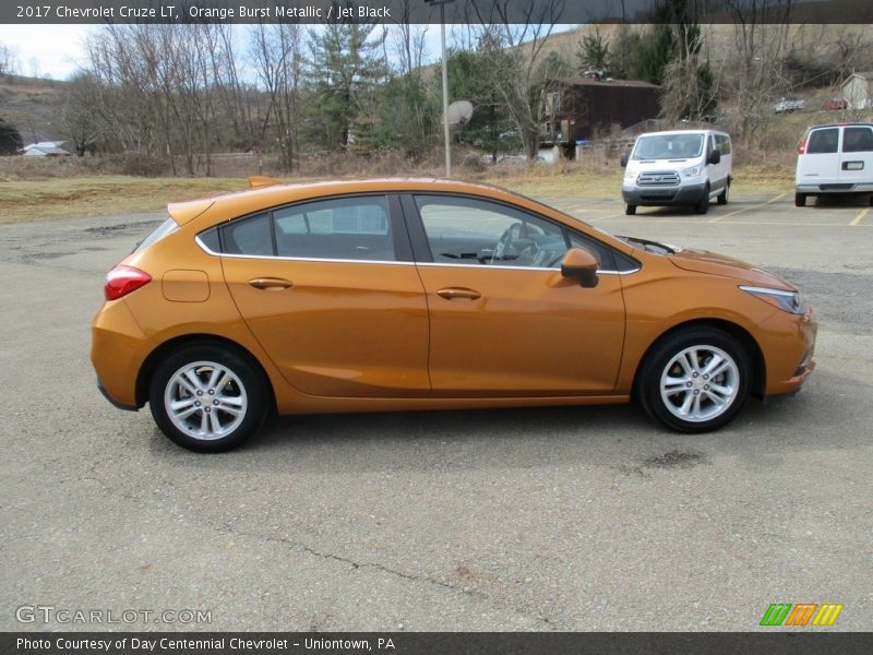 Orange Burst Metallic / Jet Black 2017 Chevrolet Cruze LT