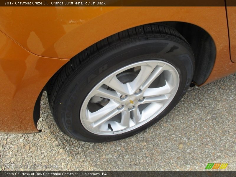 Orange Burst Metallic / Jet Black 2017 Chevrolet Cruze LT