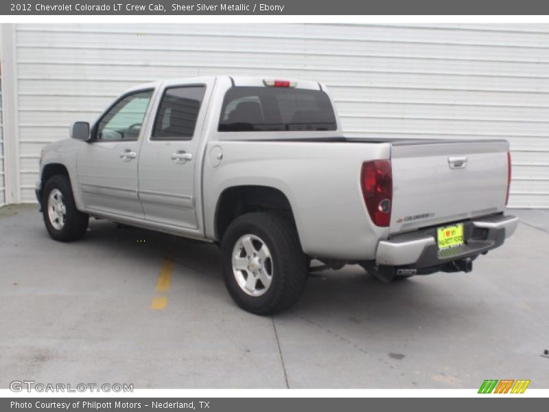 Sheer Silver Metallic / Ebony 2012 Chevrolet Colorado LT Crew Cab