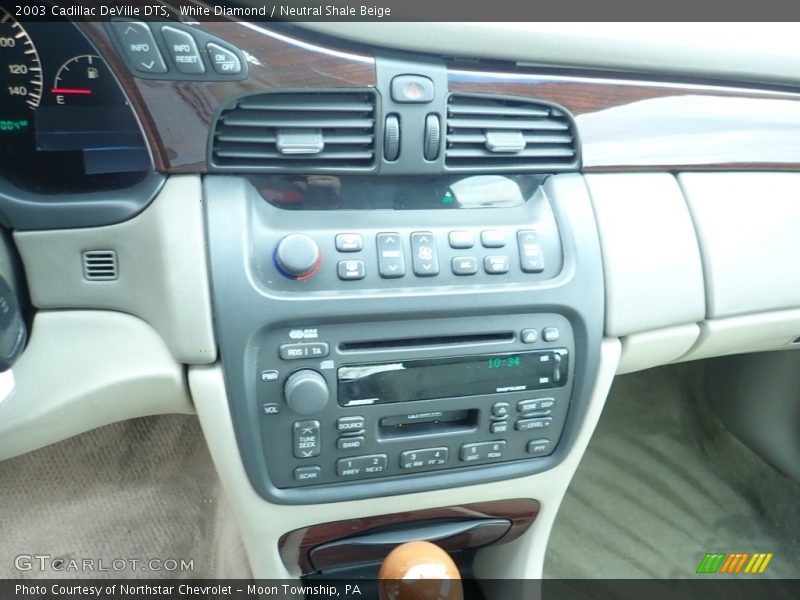 White Diamond / Neutral Shale Beige 2003 Cadillac DeVille DTS