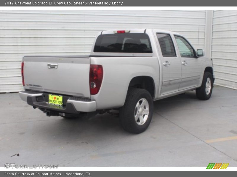 Sheer Silver Metallic / Ebony 2012 Chevrolet Colorado LT Crew Cab
