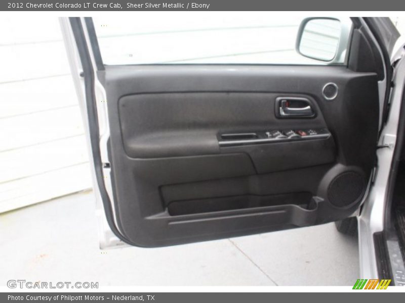 Sheer Silver Metallic / Ebony 2012 Chevrolet Colorado LT Crew Cab