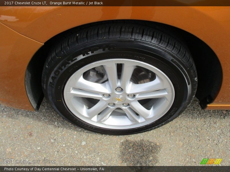 Orange Burst Metallic / Jet Black 2017 Chevrolet Cruze LT