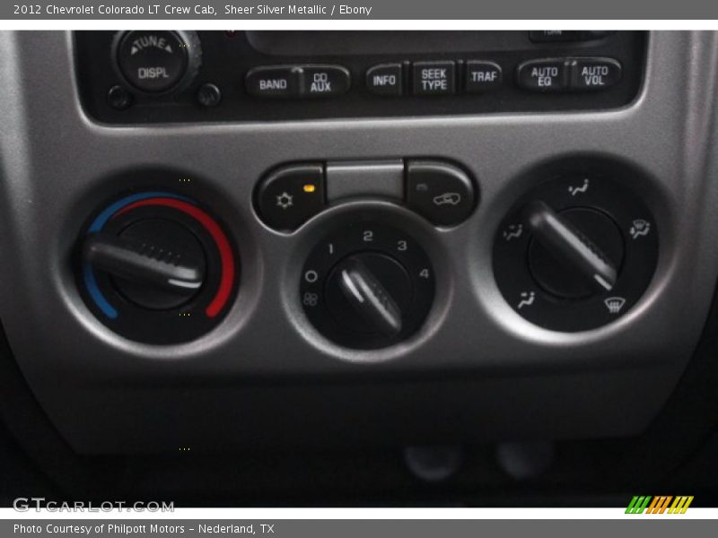 Sheer Silver Metallic / Ebony 2012 Chevrolet Colorado LT Crew Cab