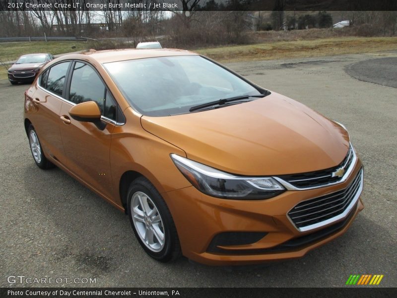 Orange Burst Metallic / Jet Black 2017 Chevrolet Cruze LT