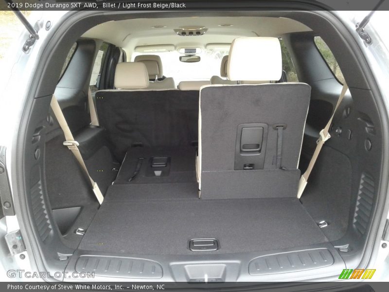 Billet / Light Frost Beige/Black 2019 Dodge Durango SXT AWD