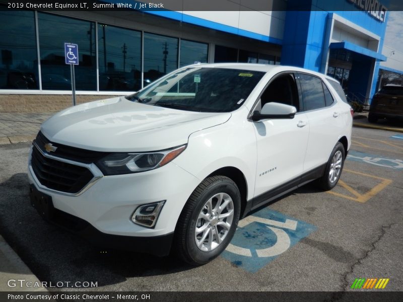 Summit White / Jet Black 2019 Chevrolet Equinox LT