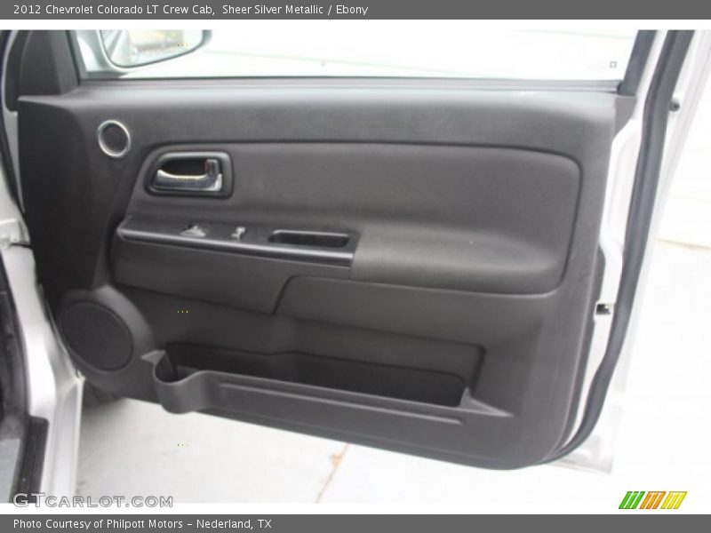 Sheer Silver Metallic / Ebony 2012 Chevrolet Colorado LT Crew Cab