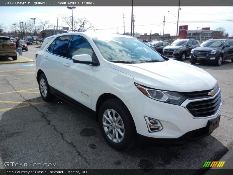Summit White / Jet Black 2019 Chevrolet Equinox LT