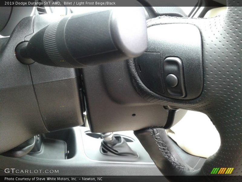 Billet / Light Frost Beige/Black 2019 Dodge Durango SXT AWD