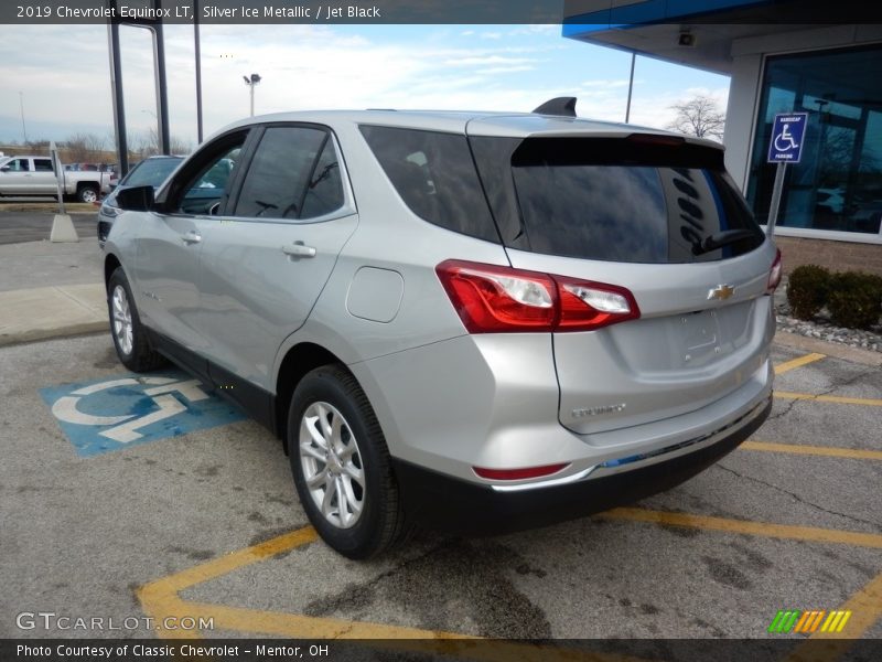 Silver Ice Metallic / Jet Black 2019 Chevrolet Equinox LT