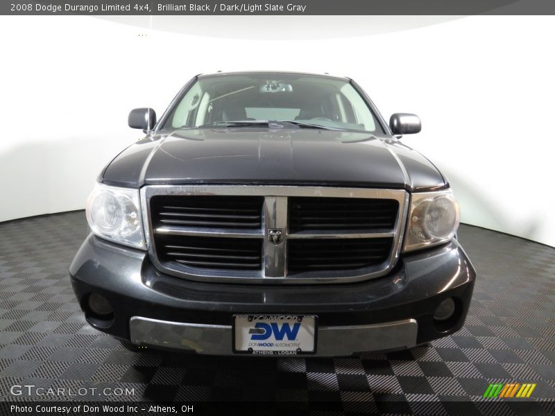 Brilliant Black / Dark/Light Slate Gray 2008 Dodge Durango Limited 4x4