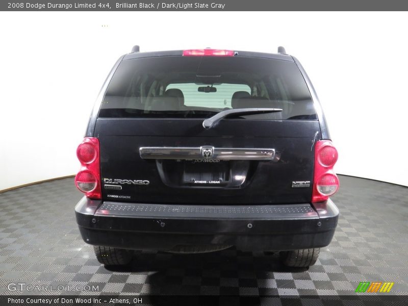 Brilliant Black / Dark/Light Slate Gray 2008 Dodge Durango Limited 4x4