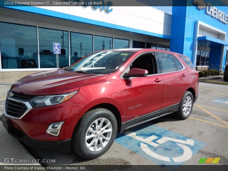 Cajun Red Tintcoat / Jet Black 2019 Chevrolet Equinox LT