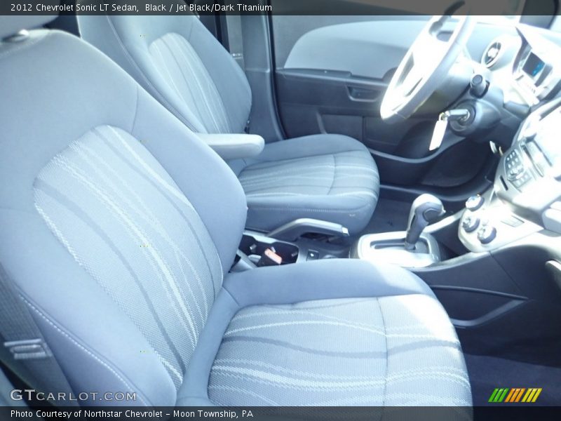 Black / Jet Black/Dark Titanium 2012 Chevrolet Sonic LT Sedan