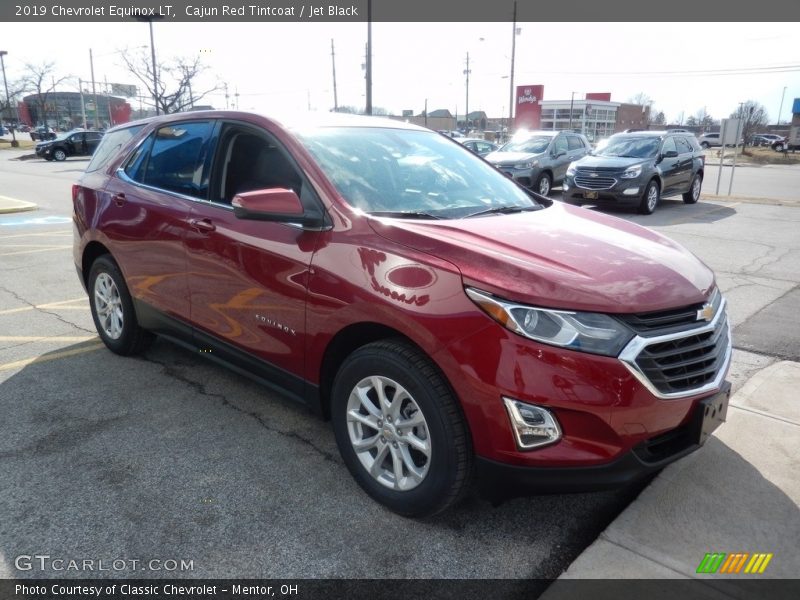 Cajun Red Tintcoat / Jet Black 2019 Chevrolet Equinox LT