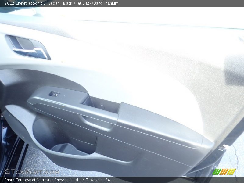 Black / Jet Black/Dark Titanium 2012 Chevrolet Sonic LT Sedan
