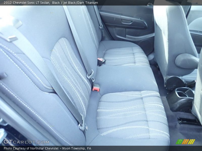 Black / Jet Black/Dark Titanium 2012 Chevrolet Sonic LT Sedan