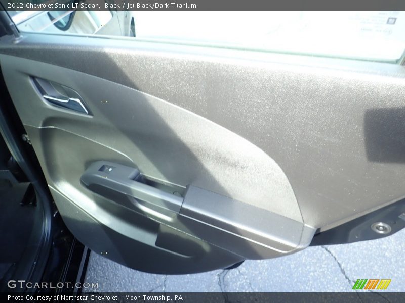 Black / Jet Black/Dark Titanium 2012 Chevrolet Sonic LT Sedan
