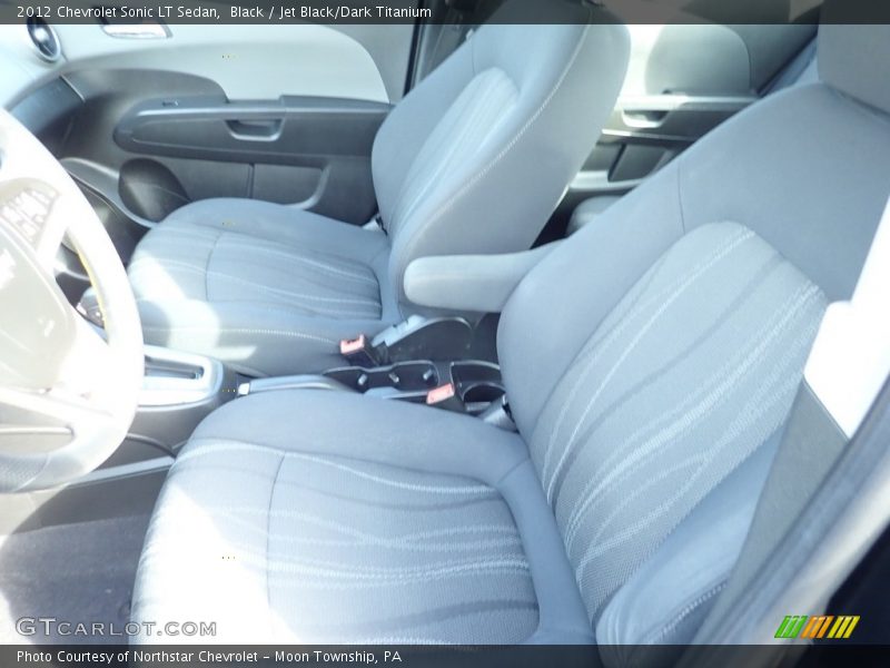 Black / Jet Black/Dark Titanium 2012 Chevrolet Sonic LT Sedan