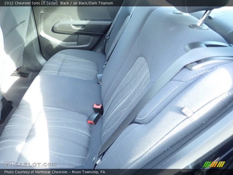 Black / Jet Black/Dark Titanium 2012 Chevrolet Sonic LT Sedan
