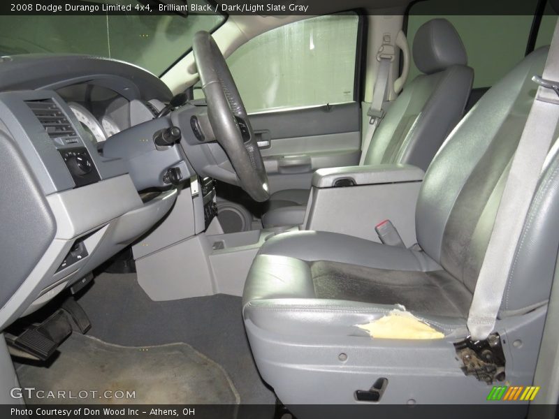 Brilliant Black / Dark/Light Slate Gray 2008 Dodge Durango Limited 4x4